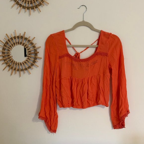 SALE 3/$20 ☀️ Hint of Mint Boho Top - Picture 1 of 4